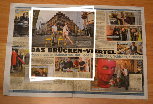 Luiza and Danyal  for ´leonidmatthias´ published in the Bild Frankfurt Newspaper